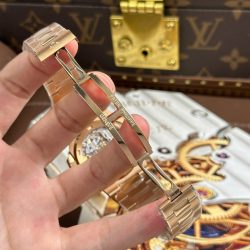 Đồng Hồ Patek Philippe Nautilus 5711 Mặt Nâu Replica 11 Mạ Vàng Hồng Máy Khắc Xưởng BBF 40mm (2)