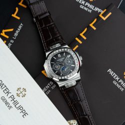 Đồng Hồ Patek Philippe Nautilus 5740 Rep 1 1 Mặt Xám Máy Cơ Tự Động Thụy Sỹ 40mm (1)
