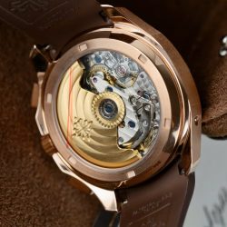 Đồng Hồ Patek Philippe Replica 11 Aquanaut 5968G Màu Nâu Dây Cao Su 42 (2)