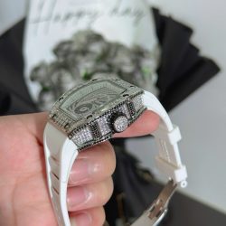 Đồng Hồ Richard Mille RM51-02 Màu Trắng Rep 11 Máy Cơ Tự Động Thụy Sỹ 40mm (2)