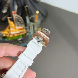 Đồng Hồ Richard Mille RM51-02 Màu Trắng Replica 11 Mạ Vàng Hồng Máy Cơ Tự Động 40mm (1)