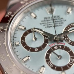 Đồng Hồ Rolex Cosmograph Daytona 116506 Replica 11 Mặt Xanh Băng Trọng Lượng 171 Grams Xưởng VS 40mm (2)