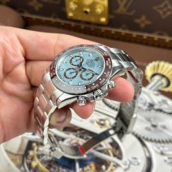 Đồng Hồ Rolex Cosmograph Daytona 116506 Replica 11 Mặt Xanh Băng Trọng Lượng 171 Grams Xưởng VS 40mm (2)