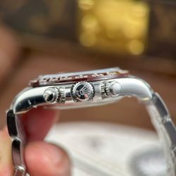 Đồng Hồ Rolex Cosmograph Daytona 116506 Replica 11 Mặt Xanh Băng Trọng Lượng 171 Grams Xưởng VS 40mm (2)