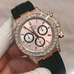 Đồng Hồ Rolex Cosmograph Daytona 126535TBR Đính Đá 154 Grams Xưởng FH 40mm (1)