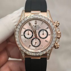 Đồng Hồ Rolex Cosmograph Daytona 126535TBR Đính Đá 154 Grams Xưởng FH 40mm (1)