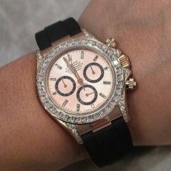 Đồng Hồ Rolex Cosmograph Daytona 126535TBR Đính Đá 154 Grams Xưởng FH 40mm (1)