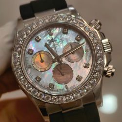 Đồng Hồ Rolex Cosmograph Daytona 126589RBR Mặt Xà Cừ 154 Grams Xưởng FH 40mm (1)