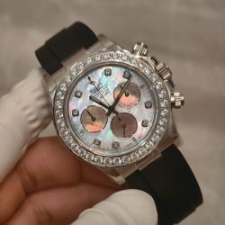 Đồng Hồ Rolex Cosmograph Daytona 126589RBR Mặt Xà Cừ 154 Grams Xưởng FH 40mm (1)