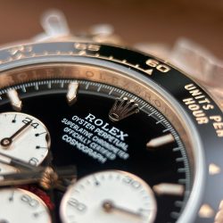 Đồng Hồ Rolex Cosmograph Daytona Le Mans 126525LN Replica 11 Mạ Vàng Hồng Trọng Lượng 173 Grams Xưởng QF 40mm (2)