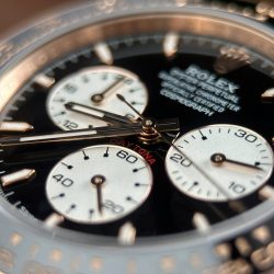Đồng Hồ Rolex Cosmograph Daytona Le Mans 126525LN Replica 11 Mạ Vàng Hồng Trọng Lượng 173 Grams Xưởng QF 40mm (2)