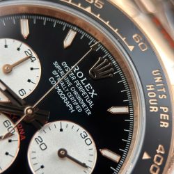 Đồng Hồ Rolex Cosmograph Daytona Le Mans 126525LN Replica 11 Mạ Vàng Hồng Trọng Lượng 173 Grams Xưởng QF 40mm (2)