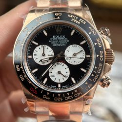 Đồng Hồ Rolex Cosmograph Daytona Le Mans 126525LN Replica 11 Mạ Vàng Hồng Trọng Lượng 173 Grams Xưởng QF 40mm (2)