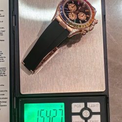 Đồng Hồ Rolex Cosmograph Daytona Rainbow 116595RBOW Nhà Máy FH 154 Grams 40mm (2)