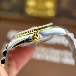 Đồng Hồ Rolex DateJust 126233 Rep 11 Mặt Lá Cây Nhiệt Đới Cọc Số Dạ Quang Xưởng VS 36mm (2)