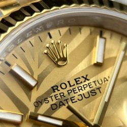 Đồng Hồ Rolex DateJust 126233 Rep 11 Mặt Lá Cây Nhiệt Đới Cọc Số Dạ Quang Xưởng VS 36mm (2)