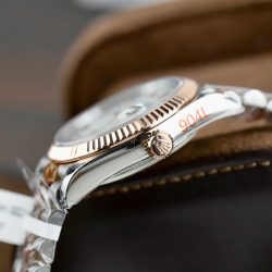 Đồng Hồ Rolex DateJust Mặt MOP Chế Tác Bọc Vàng Hồng 18K Nhà Máy GM 36mm (2)