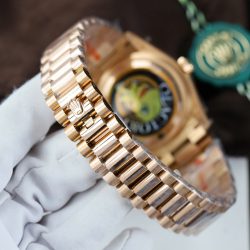 Đồng Hồ Rolex Day-Date 128235 Replica 11 Mặt MOP Trọng Lượng 156gram Nhà Máy QF 36mm (2)