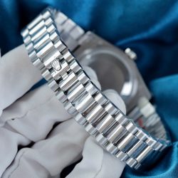 Đồng Hồ Rolex Day-Date 128239 Replica 11 Mặt Xanh Ombre Trọng Lượng ~157 Gram Xưởng QF 36mm (1)