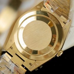 Đồng Hồ Rolex Day-Date Replica Cao Cấp Mặt Đen Cọc Số Đính Đá Xưởng GM 40mm (2)