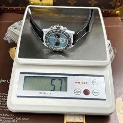 Đồng Hồ Rolex Daytona DiW Ferrari Replica 11 Mặt Tiffany Vỏ Carbon Trắng Siêu Nhẹ 40mm (2)
