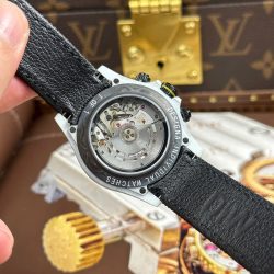 Đồng Hồ Rolex Daytona DiW Ferrari Replica 11 Vỏ Carbon Trắng Siêu Nhẹ 40mm (2)