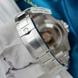 Đồng Hồ Rolex GMT-MASTER II 116759SARU Replica 11 Đính Kim Cương Moissanite Nhà Máy Clean 40mm (2)