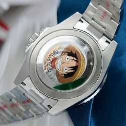 Đồng Hồ Rolex GMT-MASTER II 116759SARU Replica 11 Đính Kim Cương Moissanite Nhà Máy Clean 40mm (2)