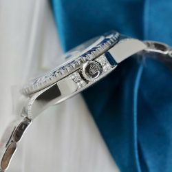 Đồng Hồ Rolex GMT-MASTER II 116759SARU Replica 11 Đính Kim Cương Moissanite Nhà Máy Clean 40mm (2)