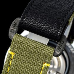 Đồng Hồ Rolex GMT-Master II DiW Replica 11 Vỏ Carbon Trắng Mặt Xám 40mm (2)