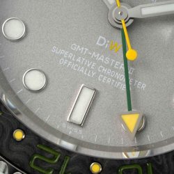 Đồng Hồ Rolex GMT-Master II DiW Replica 11 Vỏ Carbon Trắng Mặt Xám 40mm (2)