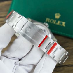 Đồng Hồ Rolex Oyster Perpetual 126000 Replica 11 Mặt Số Màu Hoa Oải Hương Nhà Máy VS 36mm (2)