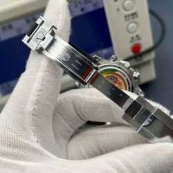 Đồng Hồ Rolex Replica 11 Cosmograph Daytona 126519LN Mặt Đen Dây Oysterflex Nhà Máy QF 40mm (2)