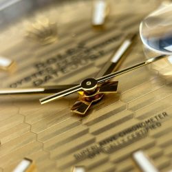 Đồng Hồ Rolex Replica 11 DateJust 126231 Mặt Số Xếp Gạch Viền Đính Đá Xưởng VS 36mm (2)