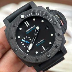 Đồng Hồ Submersible Carbotech PAM02231 Replica 11 Mặt Đen Máy Cơ Tự Động Xưởng VS 42mm (2)