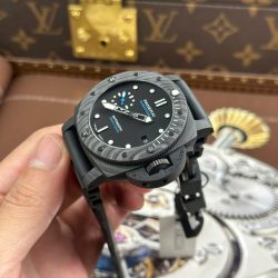 Đồng Hồ Submersible Carbotech PAM02231 Replica 11 Mặt Đen Máy Cơ Tự Động Xưởng VS 42mm (2)