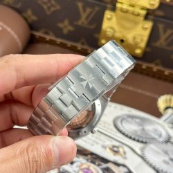 Đồng Hồ Vacheron Constantin Overseas Ultra-Thin 2000V Replica 11 Mặt Xám Máy Cơ Thụy Sỹ Xưởng 8F 40mm (2)
