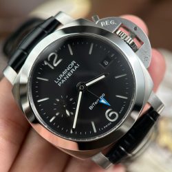 Panerai Luminor Quaranta PAM1365 Rep Cao Cấp Mặt Đen Dây Da Nhà Máy VS 40mm (2)