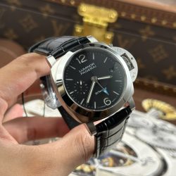 Panerai Luminor Quaranta PAM1365 Rep Cao Cấp Mặt Đen Dây Da Nhà Máy VS 40mm (2)