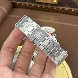 Đồng Hồ Audemars Piguet Rep 11 Royal Oak Selfwinding Flying Tourbillon 26730BC Mặt Xanh Lá Cây Đính Đá Baguette 41mm (2)