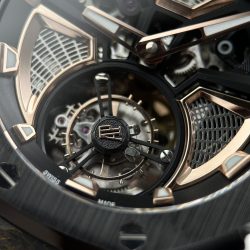 Đồng Hồ Audemars Piguet Replica 11 Royal Oak Concept Flying Tourbillon UAE Version Dây Cao Su Đỏ 42mm (2)