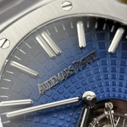 Đồng Hồ Audemars Piguet Replica 11 Royal Oak Selfwinding Flying Tourbillon 26530ST Mặt Xanh Khói 41mm (2)