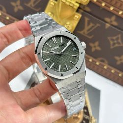 Đồng Hồ Audemars Piguet Royal Oak 15510ST Replica 11 Mặt Xanh Lá Cây Dây Kim Loại Xưởng APS 41mm (2)