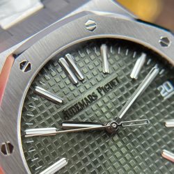 Đồng Hồ Audemars Piguet Royal Oak 15510ST Replica 11 Mặt Xanh Lá Cây Dây Kim Loại Xưởng APS 41mm (2)
