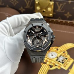 Đồng Hồ Audemars Piguet Royal Oak Concept Flying Tourbillon UAE Version Replica 11 Vỏ Carbon 42mm (2)