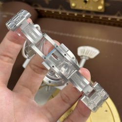 Đồng Hồ Audemars Piguet Royal Oak Selfwinding Flying Tourbillon 26730ST Rep 11 Mặt Số Màu Đỏ Tía 41mm (8)