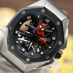 Đồng Hồ Audemars Piguet Royal Oak Titanium 26631IO Spider-Man Chế Tác Cao Cấp 42mm (2)