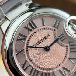 Đồng Hồ Cartier Ballon Bleu Nữ Replica 11 Mặt Hồng Máy Pin Thụy Sỹ Xưởng AF 33mm (2)