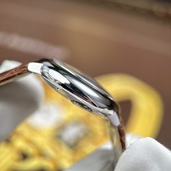 Đồng Hồ Cartier Ballon Bleu Replica 1 1 Nữ Dây Da Nâu Nhà Máy AF 33mm (2)