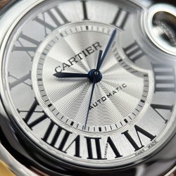 Đồng Hồ Cartier Ballon Bleu Replica 1 1 Nữ Dây Da Nâu Nhà Máy AF 33mm (2)